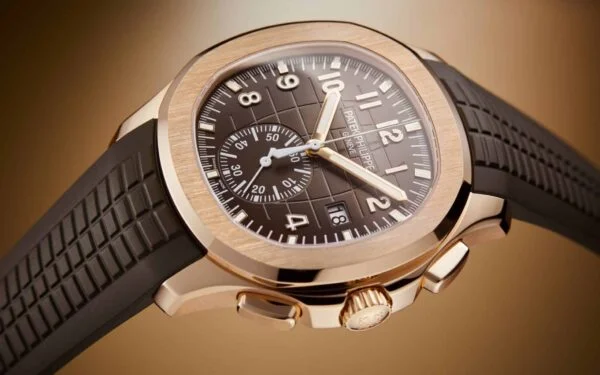 Aquanaut 5968R-001 Chronograph 42.2 mm,Rose gold,