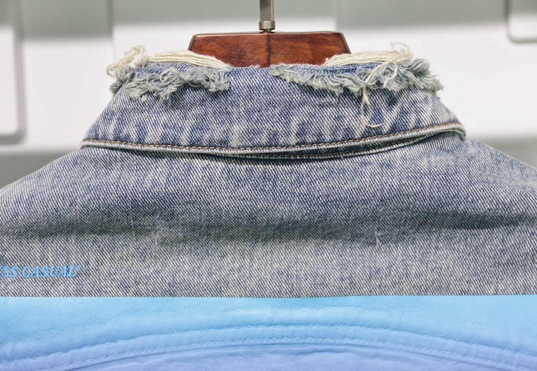 OFF WHITE DENIM JACKET