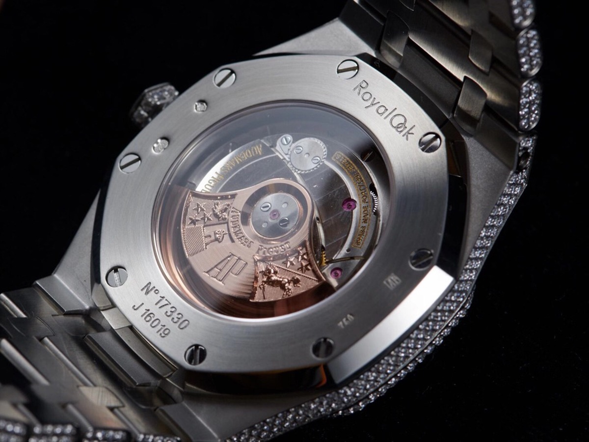 Royal Oak Selfwinding 41 mm, Steel/Gem Set Ref. 15400SR.OO.1220SR.01