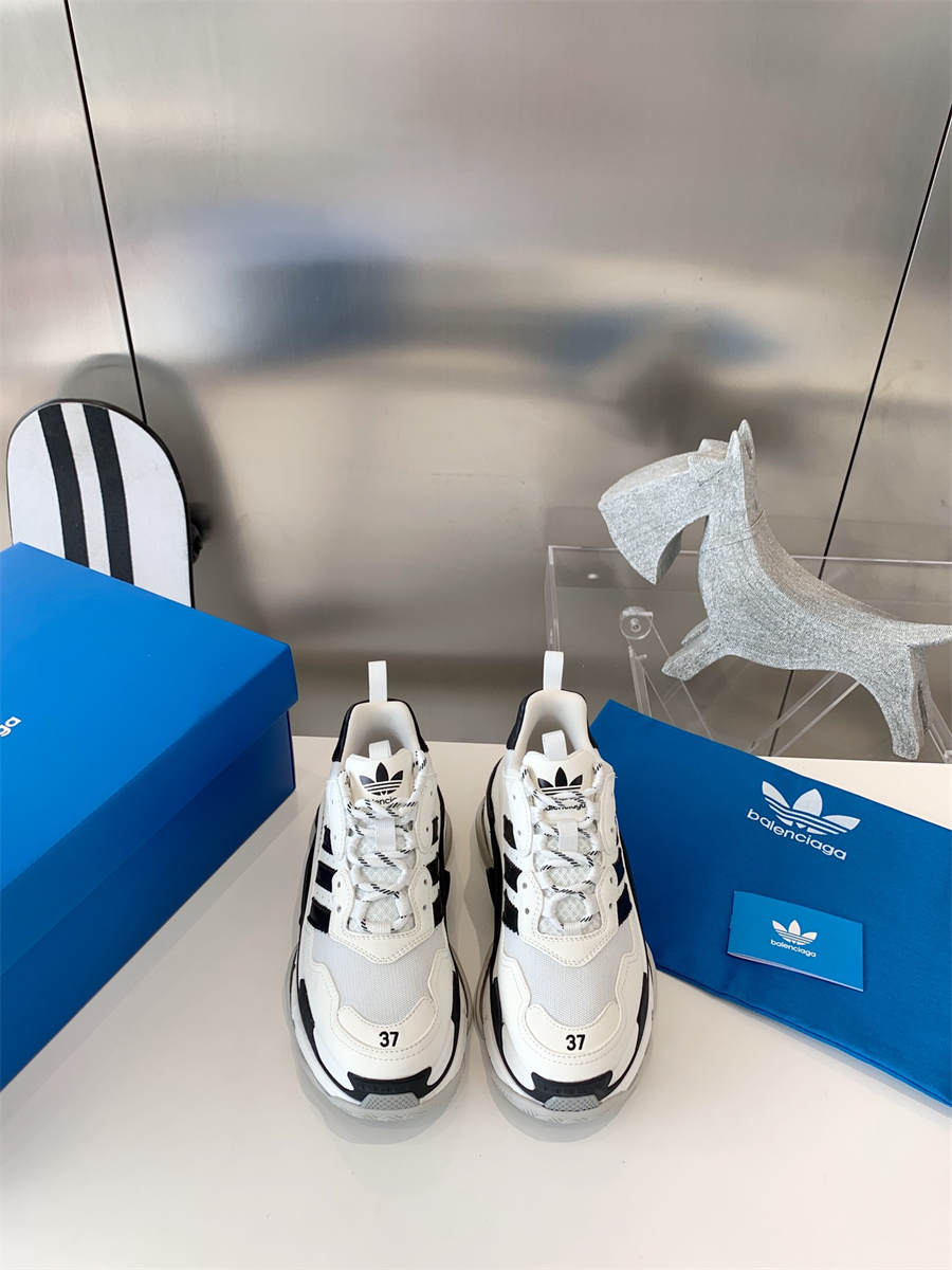 Balenciaga x Adidas triple sneakers
