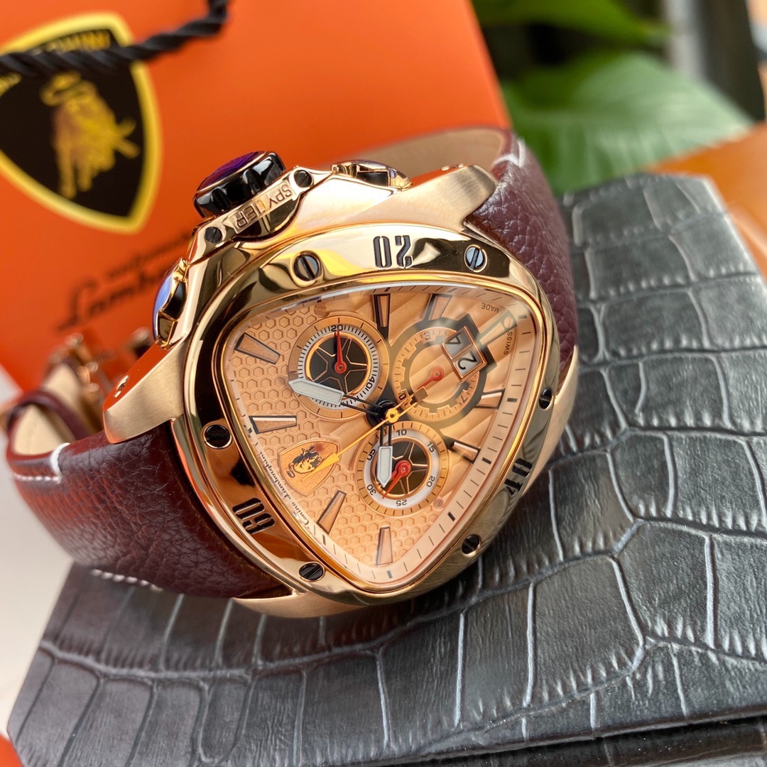 Tonino Lamborghini New Spyder Chronograph Red / Gold