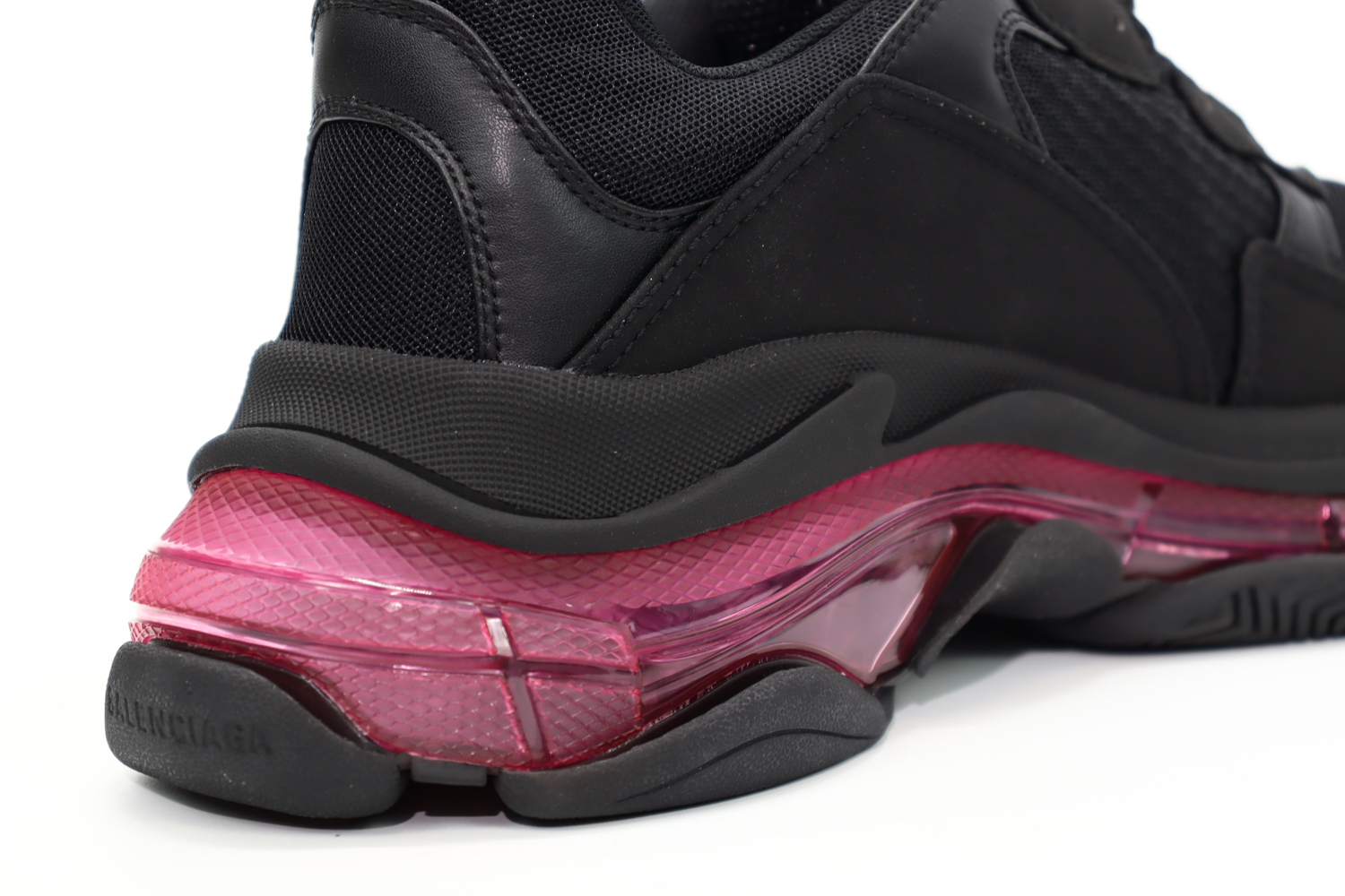 Balenciaga Triple S – Black purple