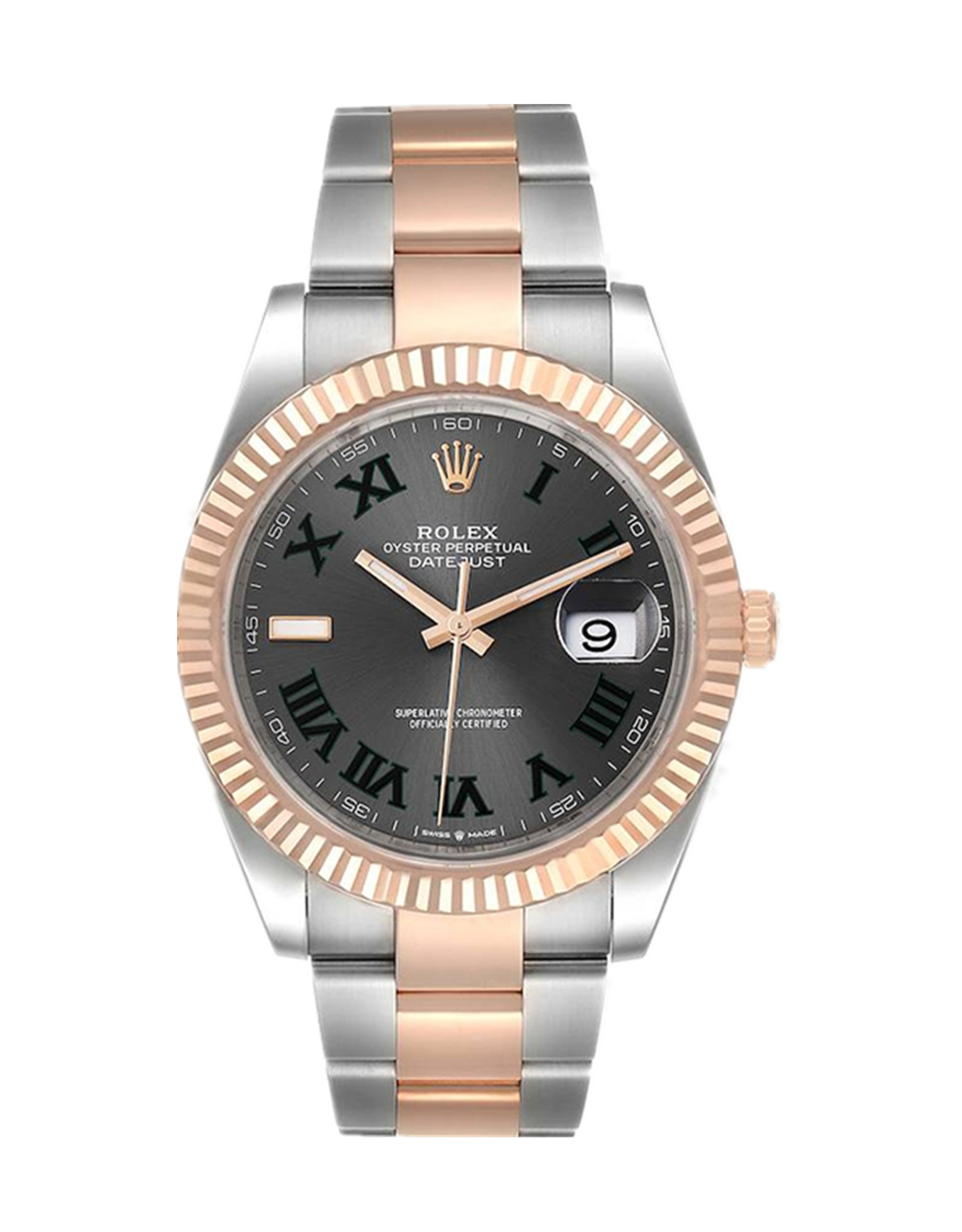 Datejust 126231 Gray Dial Roman Numeral Automatic Watch