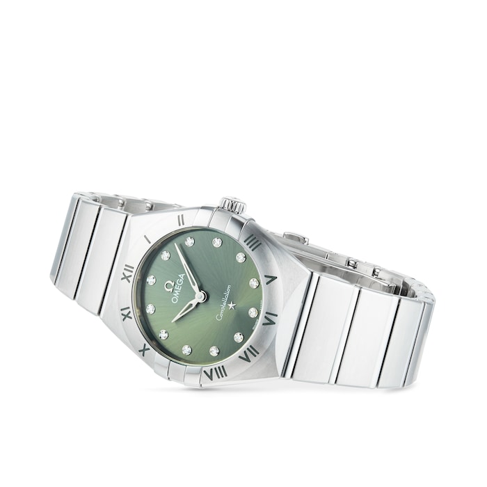 Constellation Co-Axial 28mm Ladies Watch Green