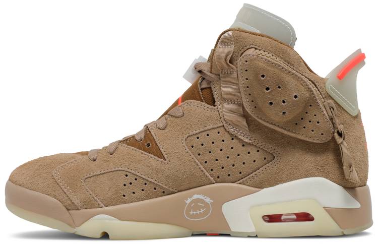 Air Jordan 6 Travis Scott  Retro 'British Khaki'