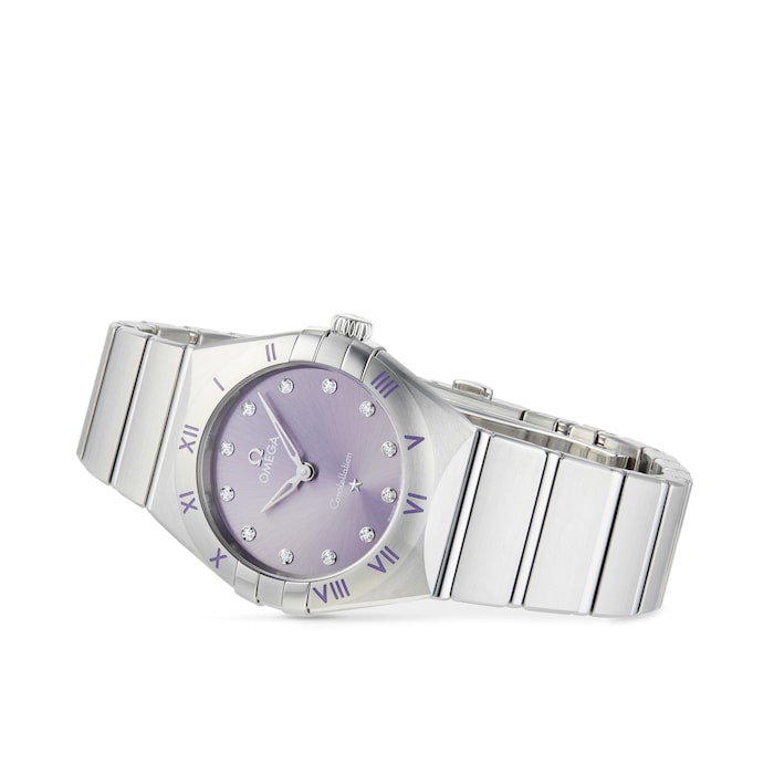 Constellation Co-Axial 28mm Ladies Watch Purple
