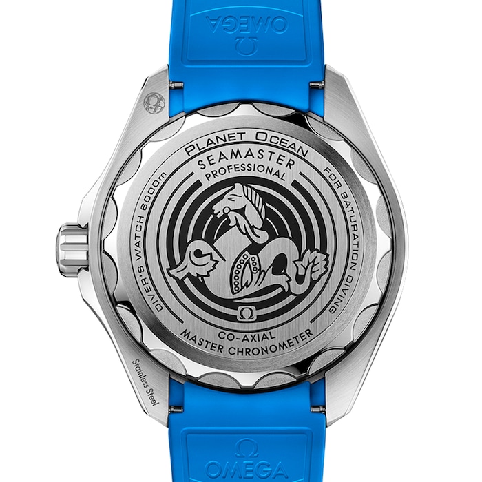 Seamaster Planet Ocean 6000m Co-Axial Master Chronometer 45.5mm Mens Watch Black