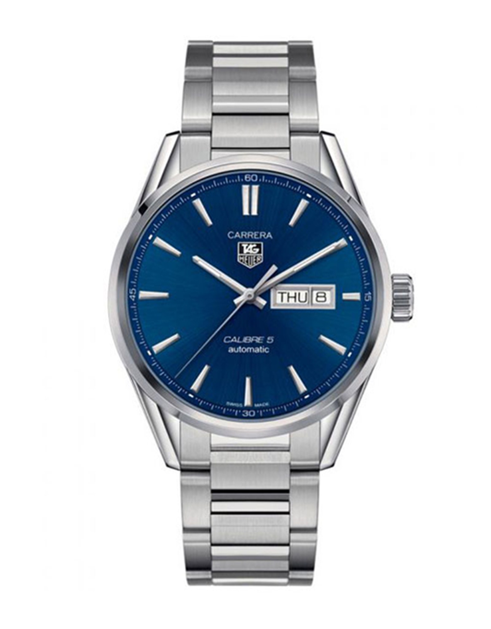Carrera Caliber Date Mens Watch 43mm