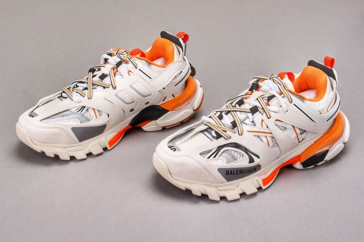 Balenciaga Sneaker Tess.s.Gomma MAILLE BLACK Grey Orange