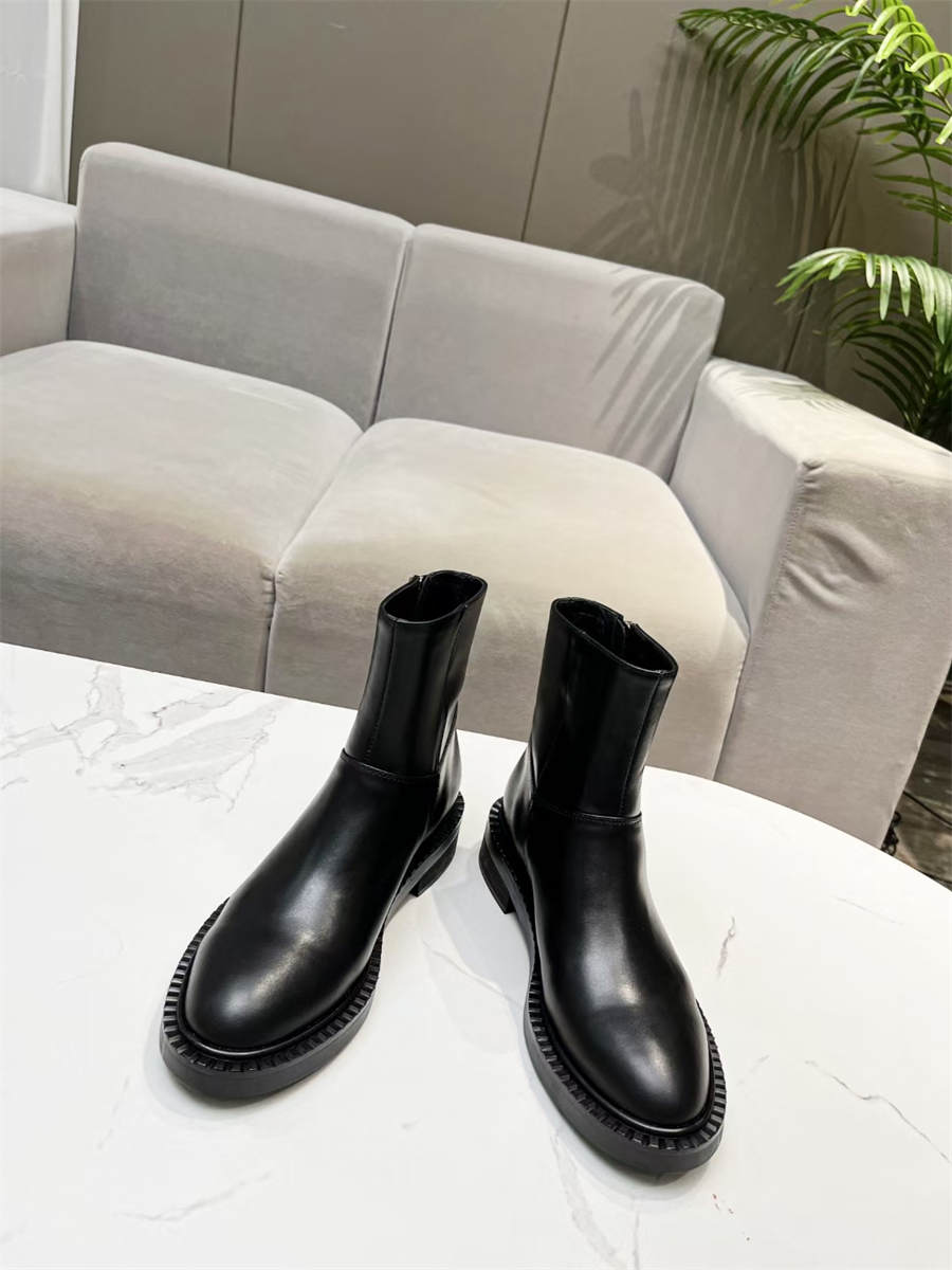 Balenciaga chunky heeled zipper boots