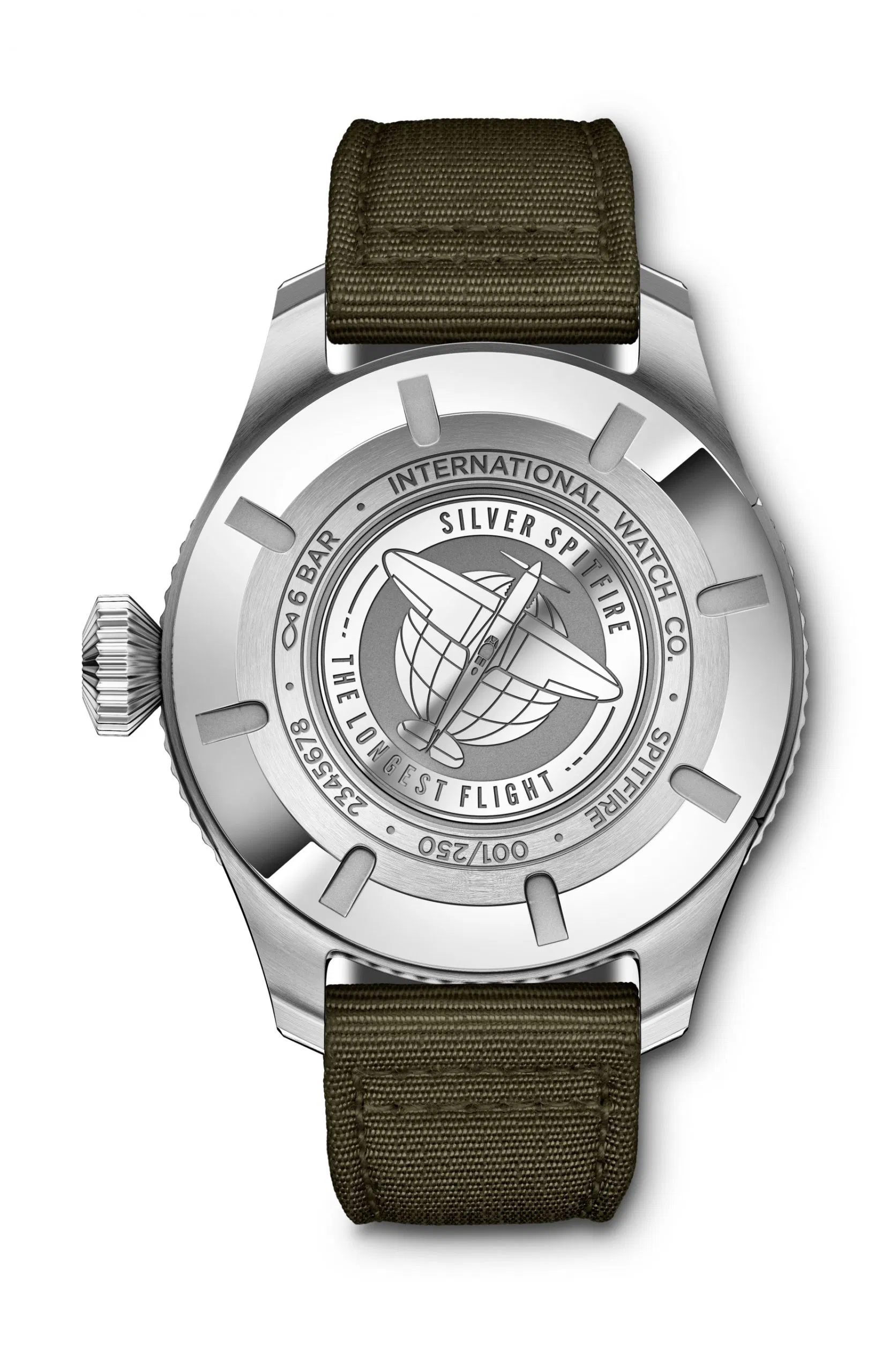 Pilots watch timezoner spitfire edition the longest flight iw395501