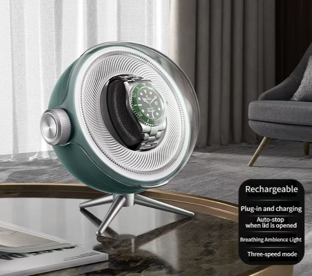 Watch Winder for Automatic Watches, Automatic Watch Winder Box, Astronaut series, silent and durable