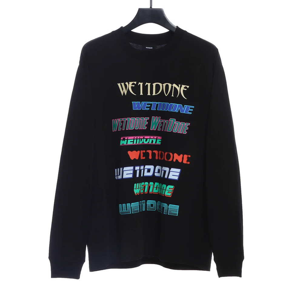 22FW Neon Luminous Color Barrage Print Shirt (Black / Beige)