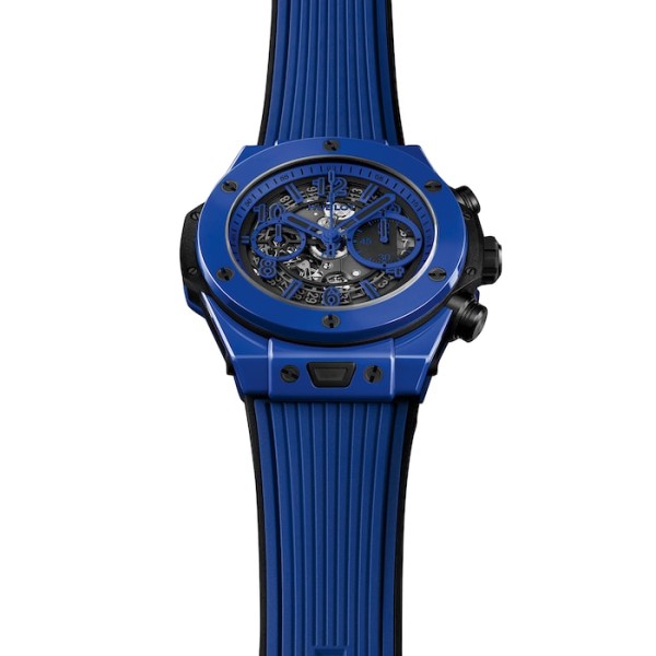 Big Bang Men Automatic Blue Rubber Watch 411.ES.5119.RX