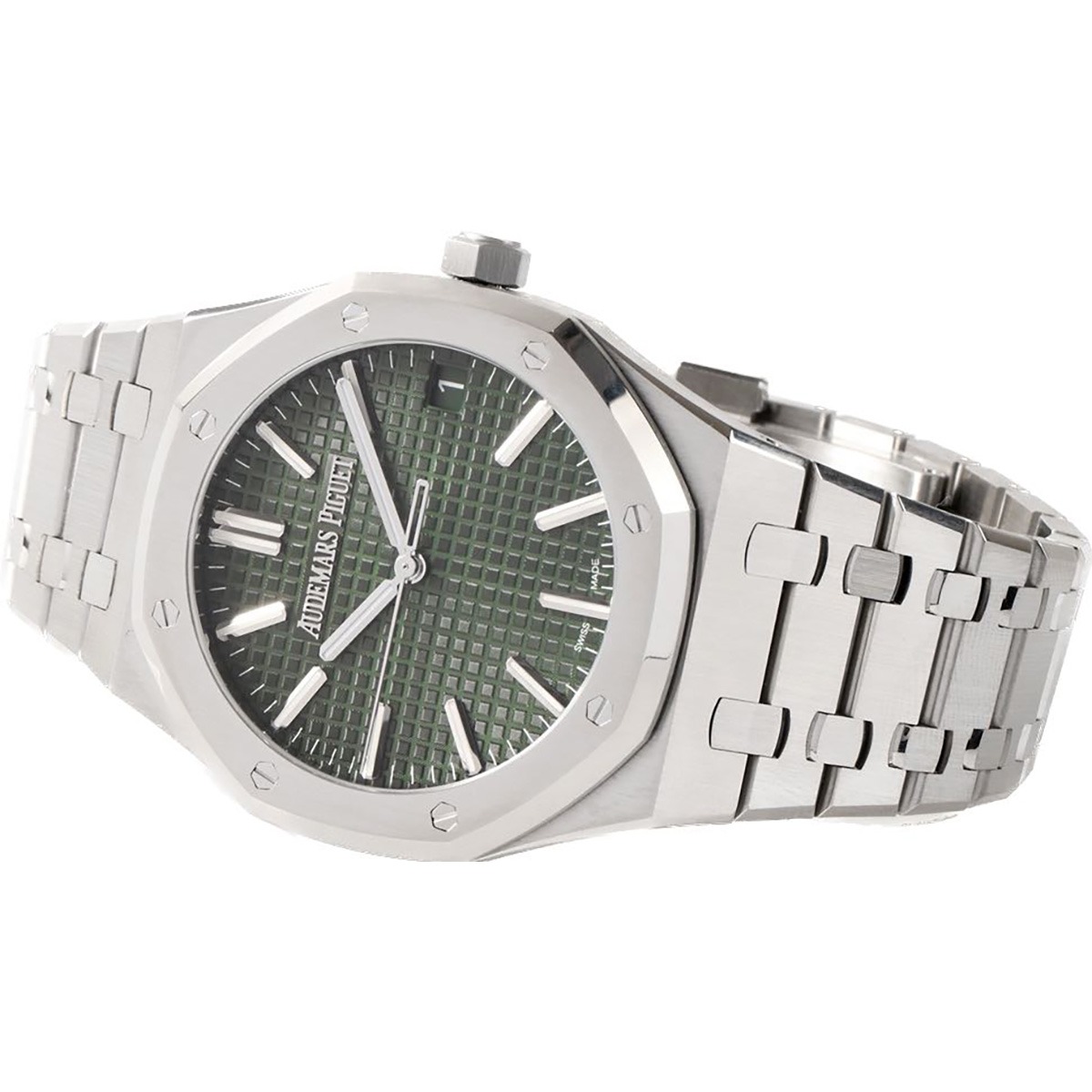 Royal Oak 50th Anniversary 41 mm, Green Ref. 15510ST.OO.1320ST.04