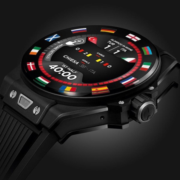 Big Bang Men Quartz Black Rubber Watch 440.CI.1100.RX.EUR20