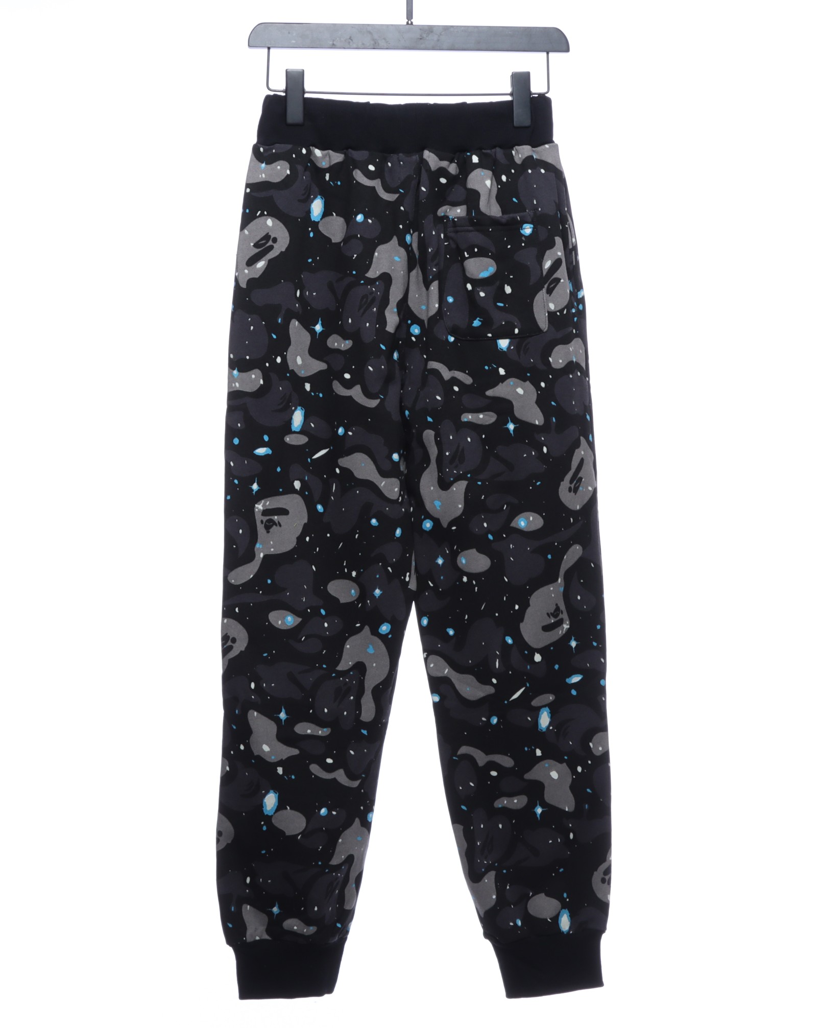Printed camouflage trousers