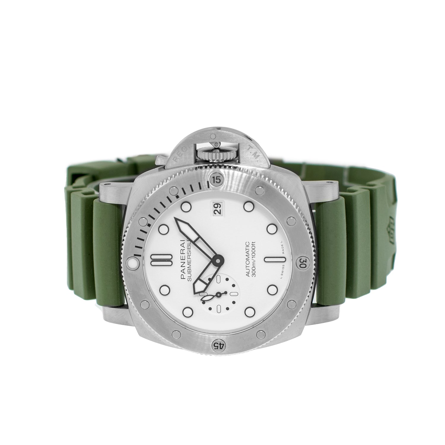Submersible Quarantaquattro Bianco Steel White Index 44mm PAM01226