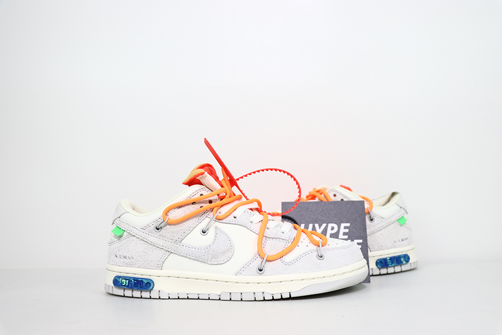 OFF-WHITE X DUNK LOW ‘LOT 31 OF 50’