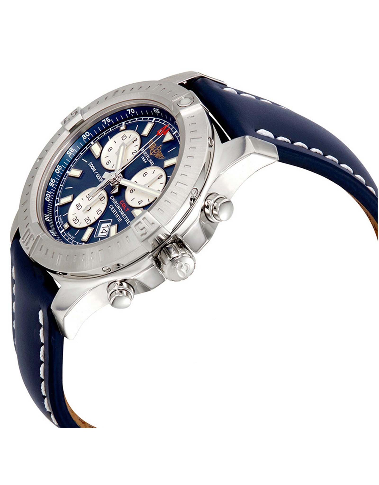 Colt Blue Dial Stainless Steel Case A7338811 C905BLLT