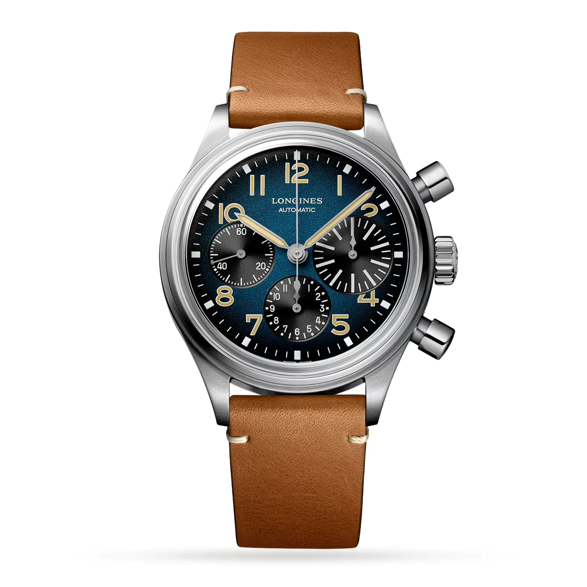 Avigation Bigeye 41MM Automatic Blue Petroleum Dial Watch L28161932
