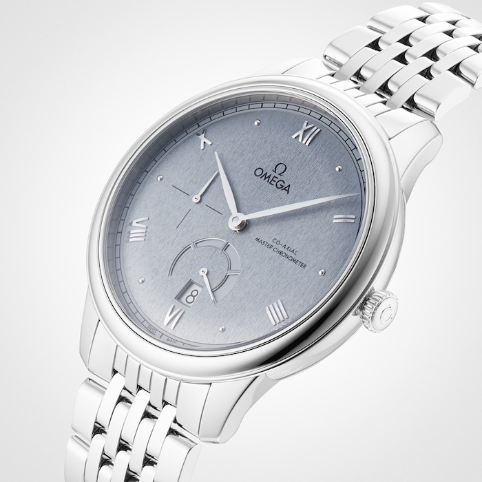 De Ville Prestige Co-Axial Chronometer Power Reserve 41mm Mens Watch Blue