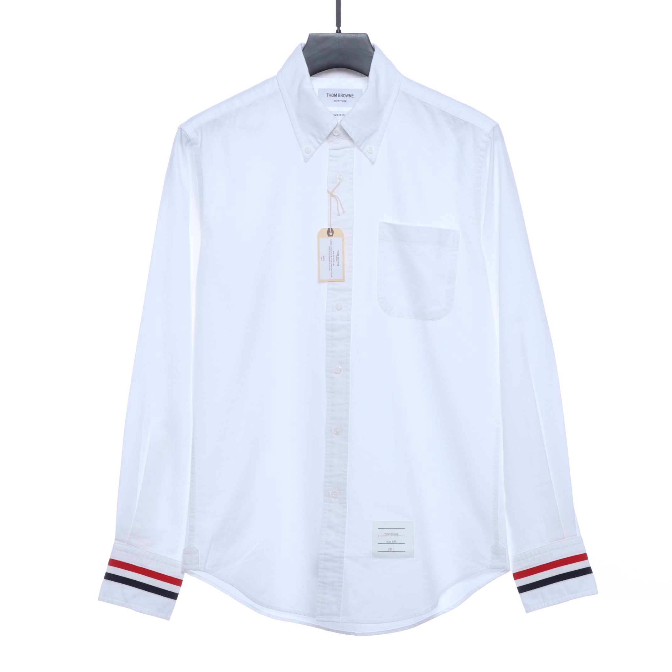 Tricolor Double Cuff Web Shirt