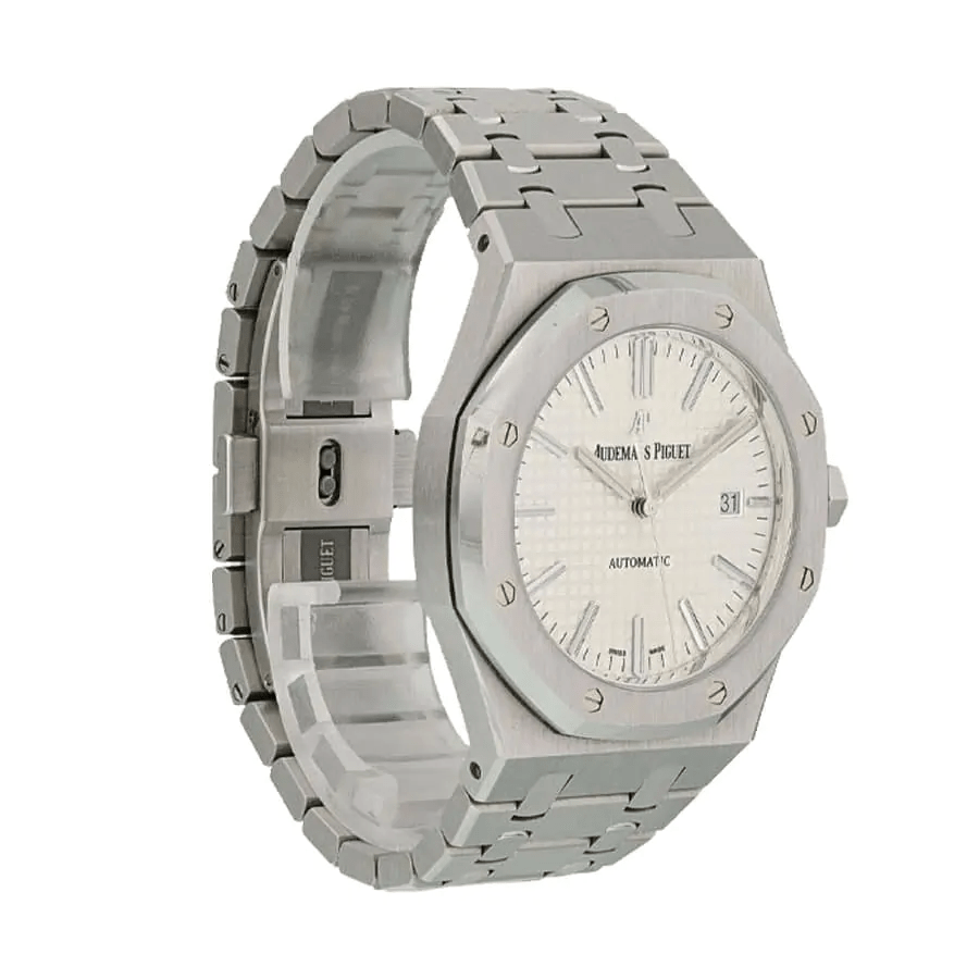 Royal Oak Selfwinding 41 mm, White Ref. 15400ST.OO.1220ST.02