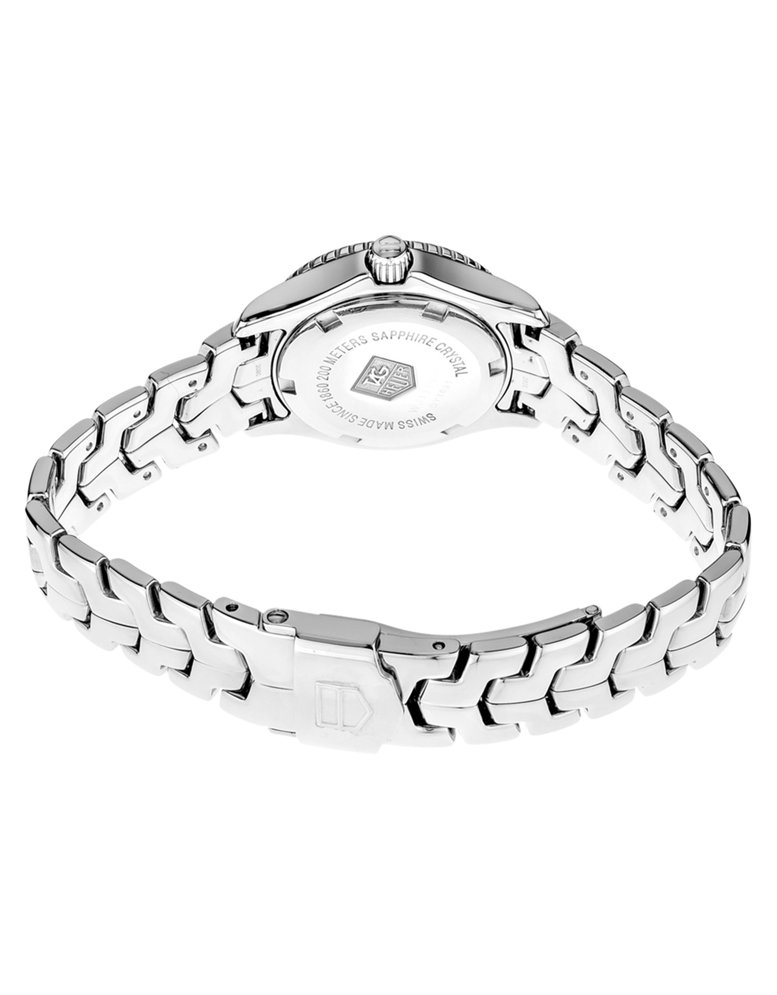 Link Mother Pearl White Dial Diamonds WJ1319.BA0572 27MM