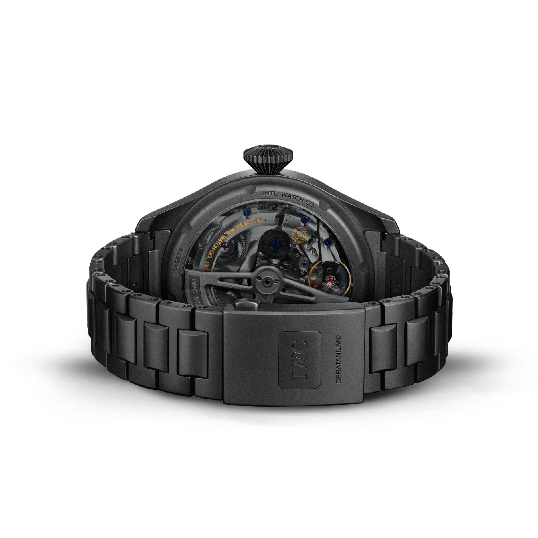 Schaffhausen big Pilots watch perpetual calendar top gun ceratanium iw503604