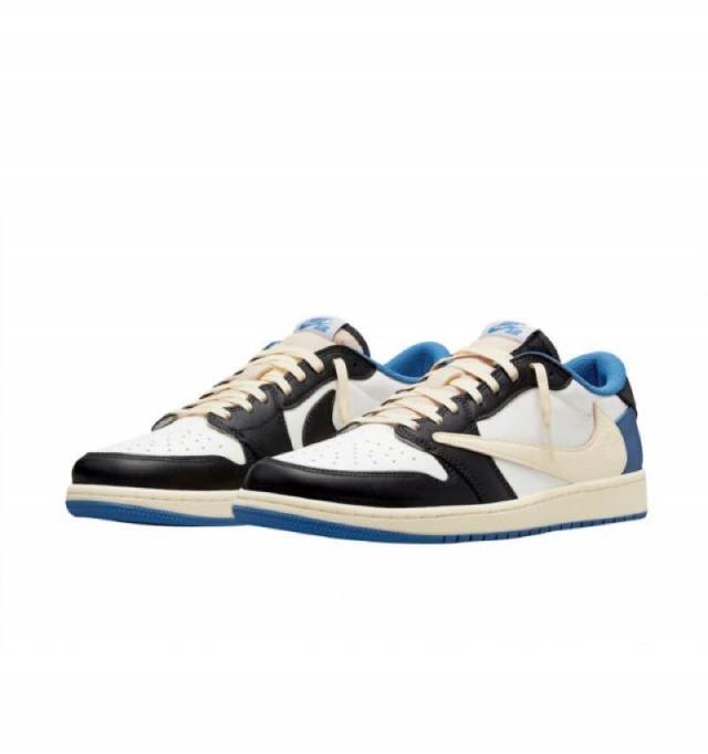 Air jordan 1 low og x travis scott x fragment (mens)