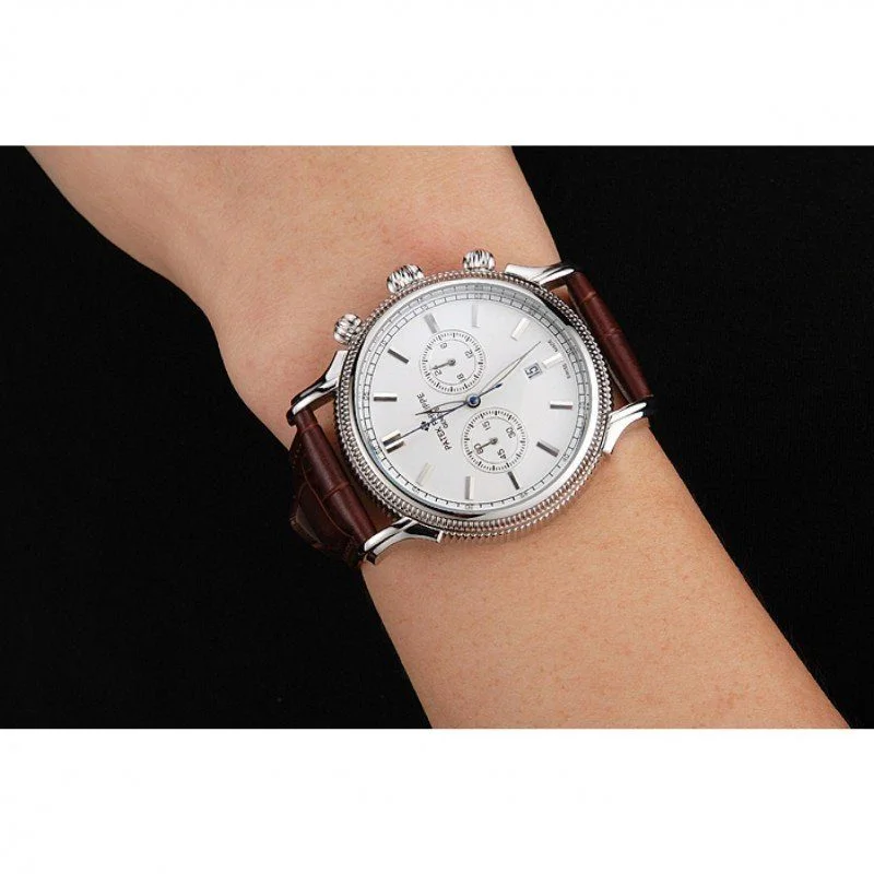 Chronograph Dial White 40 mm, Stainless Steel