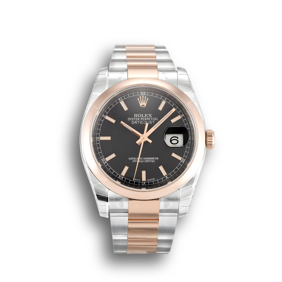 Datejust Black Baton Dial 116201