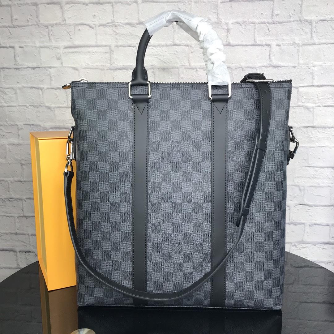 Louis Vuitton N40000 Men Anton Tote Damier Graphite Nvprod
