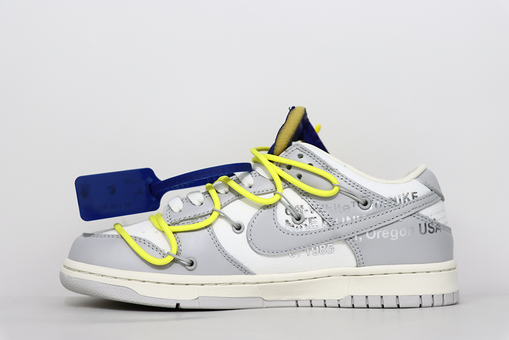OFF-WHITE X DUNK LOW ‘LOT 27OF 50’