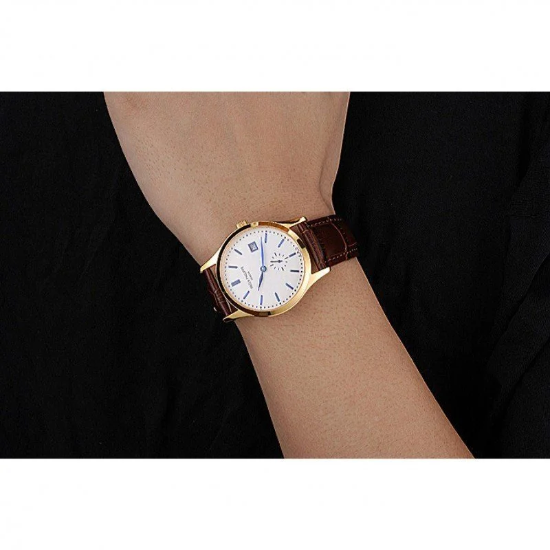 Calatrava Dial White 41 mm, Yellow Gold Plated