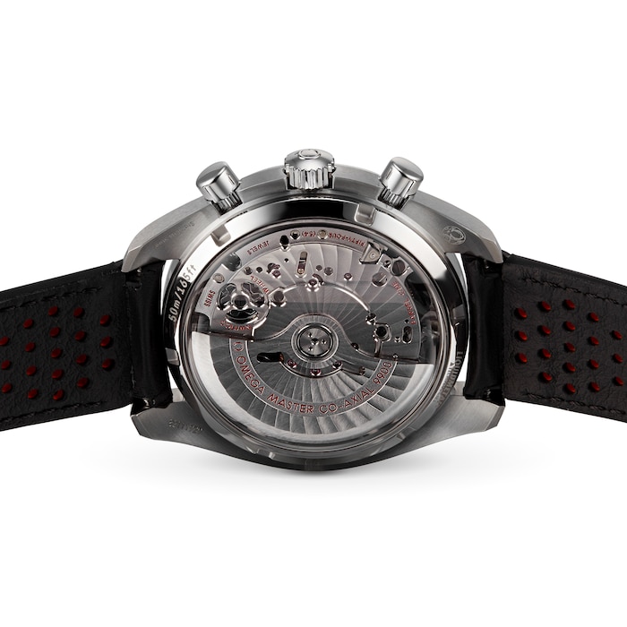 Speedmaster Racing Mens 44.25mm Automatic Co-Axial Watch