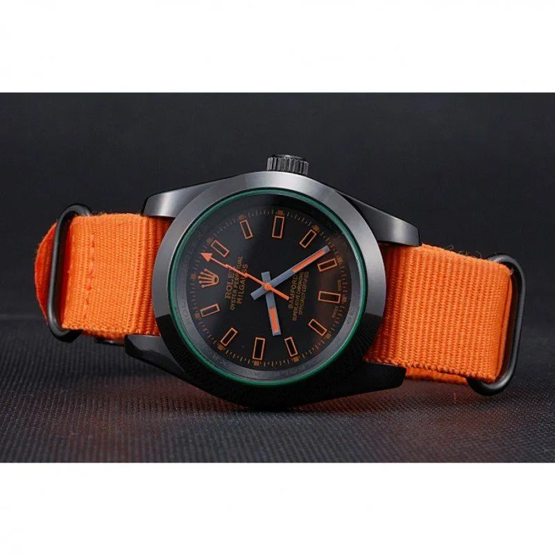 Milgauss Bamford Orange Nylon Strap 622003