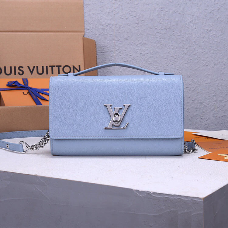 Louis Vuitton Lockme Clutch Purse