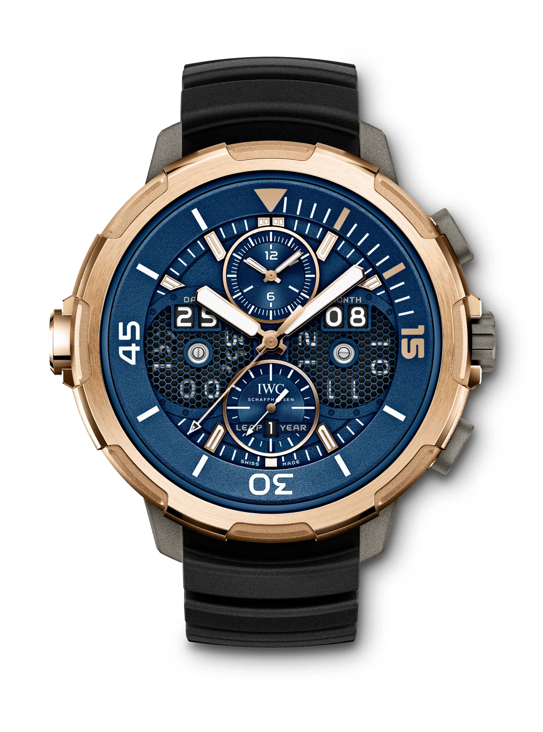 Aquatimer perpetual calendar digital date month iw379402
