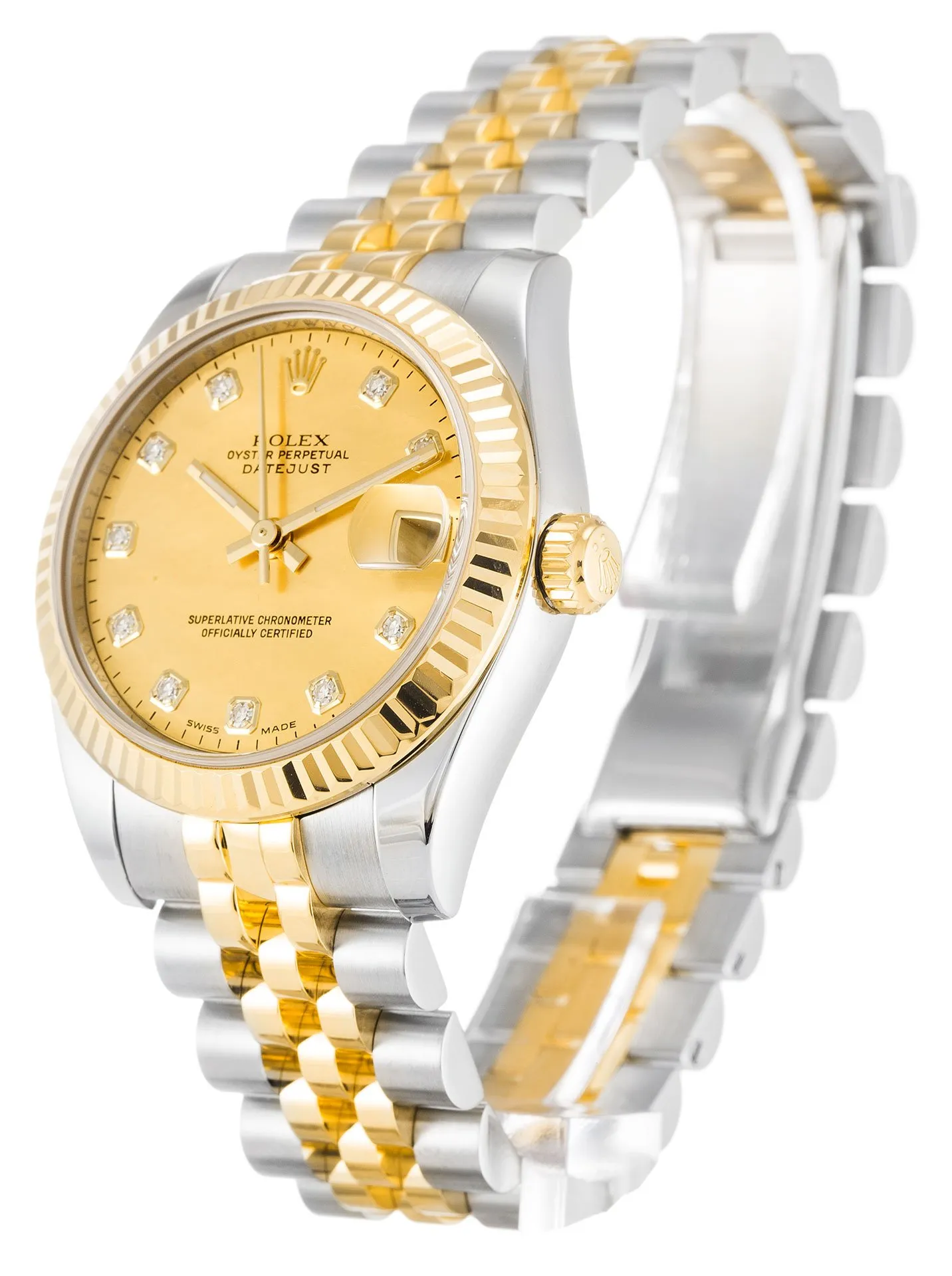 Datejust Lady Champagne Diamond Dial 178273