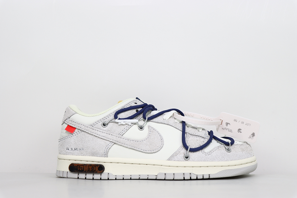 OFF-WHITE X DUNK LOW ‘LOT 18 OF 50’