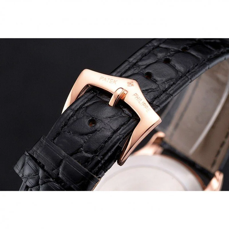 Calatrava Dial Silver 40 mm, Rose Gold