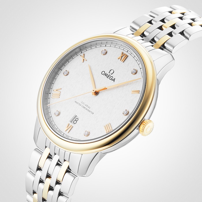 De Ville Prestige Co-Axial Chronometer 40mm Mens Watch Silver