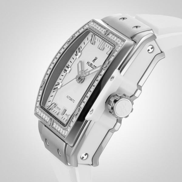 Spirit Of Big Bang Women Automatic White Rubber Watch 665.NE.2010.RW.1204