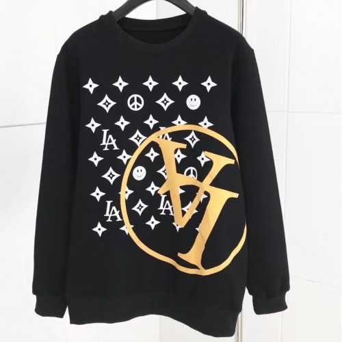 Louis Vuitton Monogram and LA Print Sweatshirt Black