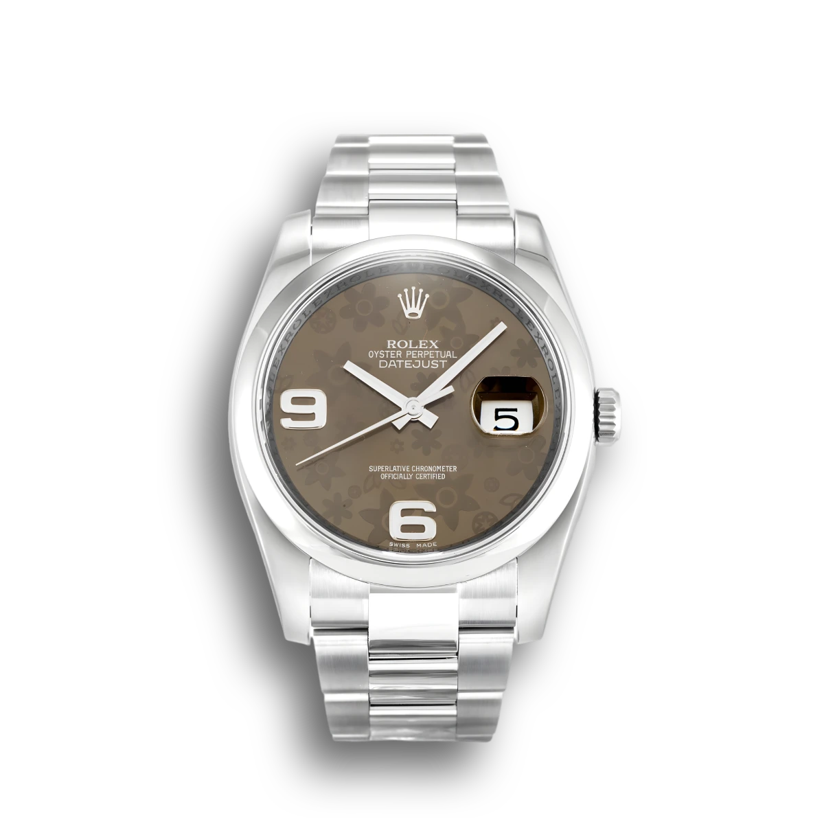 Datejust Brown Floral Dial 116200