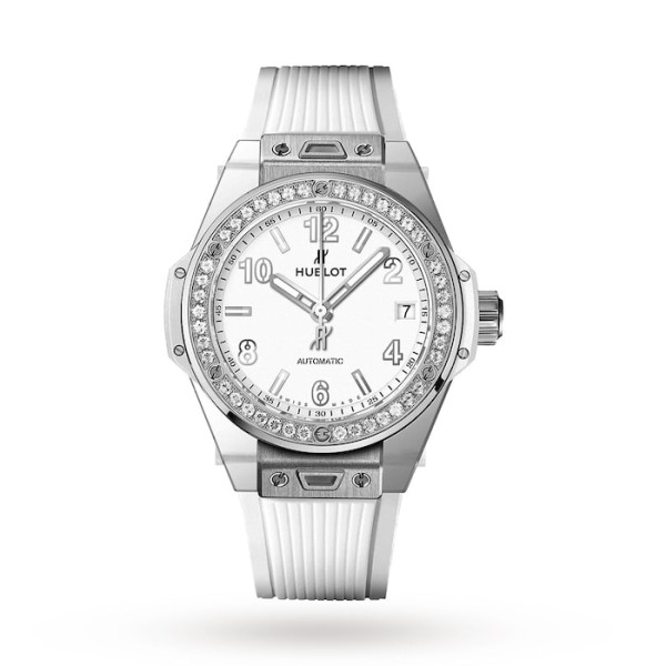 Big Bang Women Automatic White Rubber Watch 465.SE.2010.RW.1204