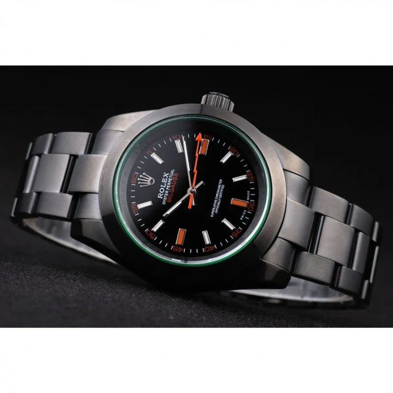 Milgauss Pro-Hunter Tinted Green Saphire Black Dial PRL05090290