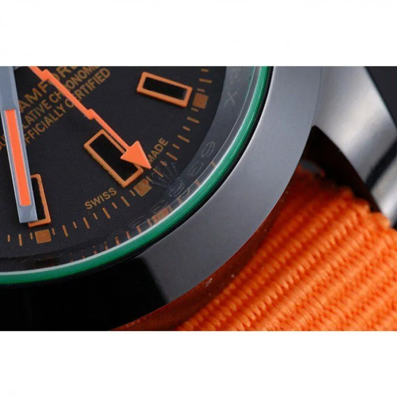 Milgauss Bamford Orange Nylon Strap 622003